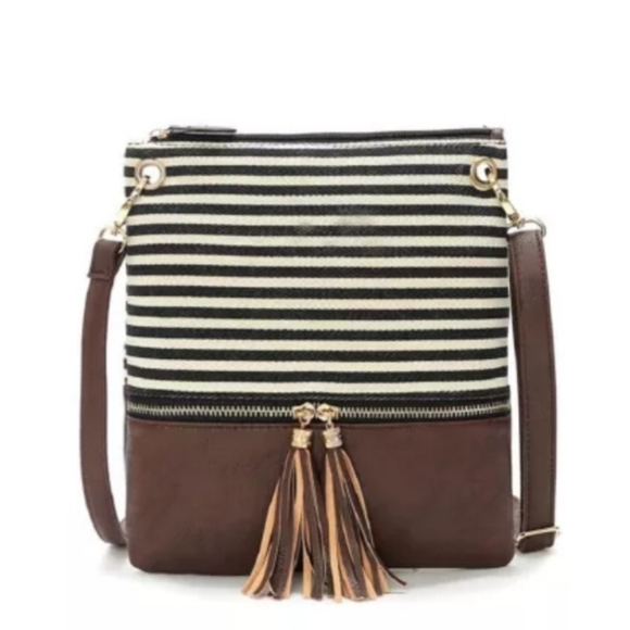 Bags Striped Trendy Crossbody Bag Poshmark
